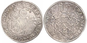 1 Thaler States of Germany Plata 