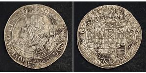 1 Thaler States of Germany Plata 