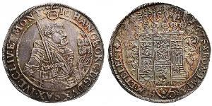 1 Thaler States of Germany Plata 