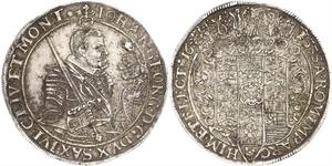 1 Thaler States of Germany Plata 