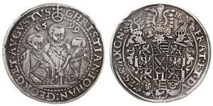 1 Thaler States of Germany Plata 