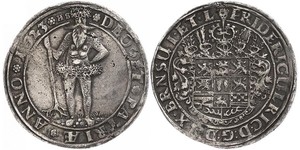 1 Thaler States of Germany Plata Friedrich Ulrich (1591 - 1634)