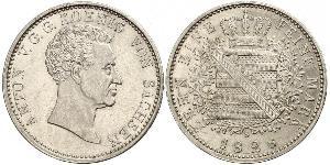 1 Thaler States of Germany Plata 