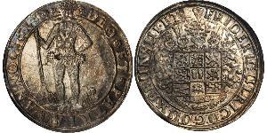 1 Thaler States of Germany Plata Friedrich Ulrich (1591 - 1634)