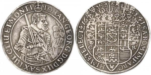 1 Thaler States of Germany Plata 