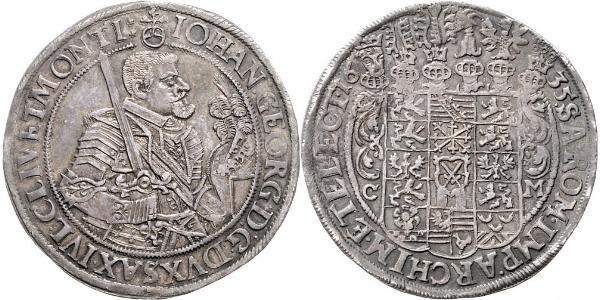 1 Thaler States of Germany Plata 