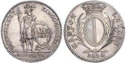 1 Thaler Suiza Plata 