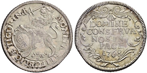 1 Thaler Suiza Plata 