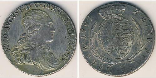 1 Thaler  Plata 