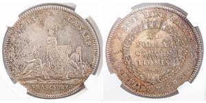 1 Thaler null Plata 
