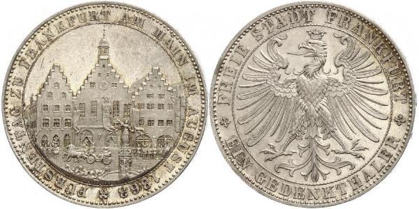 1 Thaler null Plata 