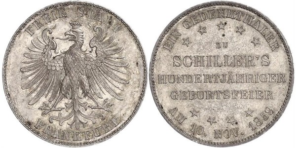 1 Thaler null Plata 