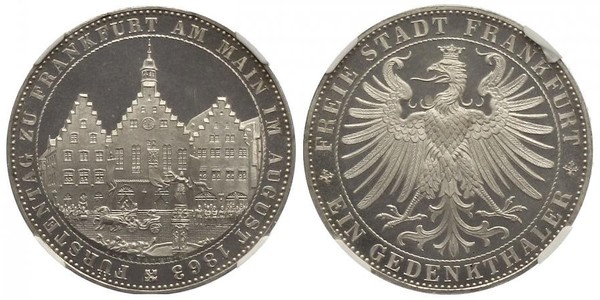 1 Thaler null Plata 