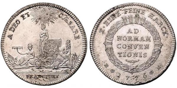 1 Thaler null Plata 