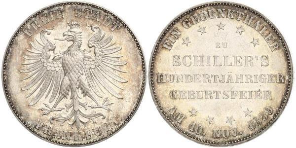 1 Thaler null Plata 