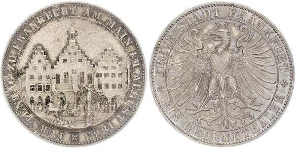 1 Thaler null Plata 