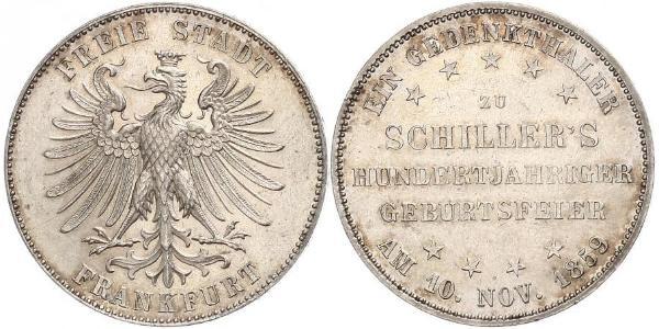 1 Thaler null Plata 