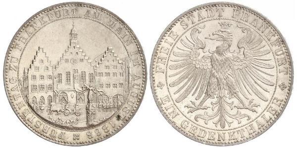 1 Thaler null Plata 