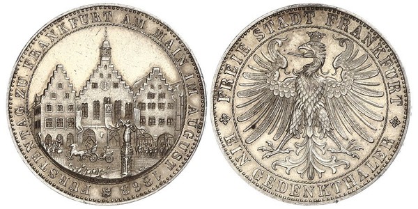 1 Thaler null Plata 