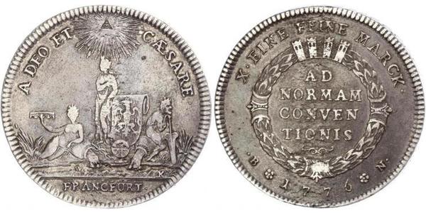 1 Thaler null Plata 
