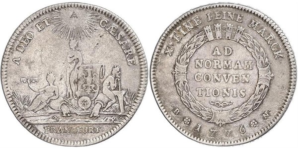 1 Thaler null Plata 