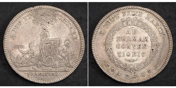 1 Thaler null Plata 