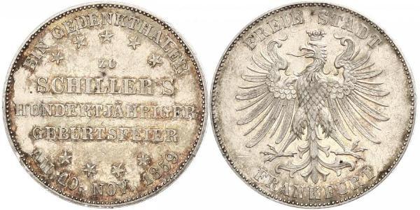 1 Thaler null Plata 