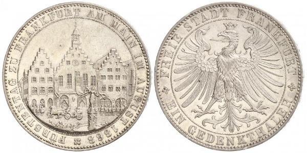 1 Thaler null Plata 