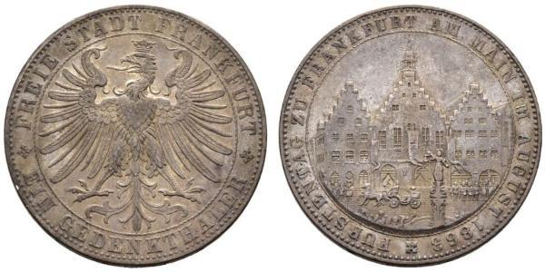 1 Thaler null Plata 