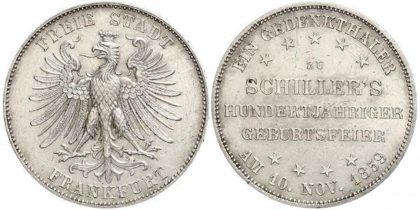 1 Thaler null Plata 