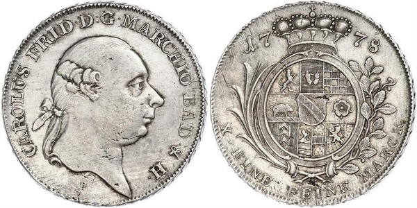 1 Thaler null Plata 
