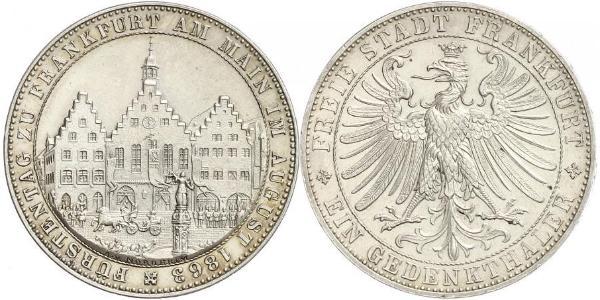 1 Thaler null Plata 