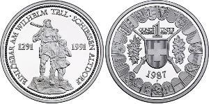 1 Thaler Schweiz Platin 
