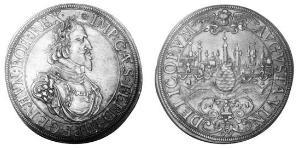 1 Thaler Augsburg (1276 - 1803) Silber Ferdinand III, Holy Roman Emperor (1608-1657)