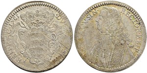 1 Thaler Dalmatia Silber 