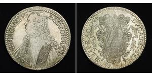 1 Thaler Dalmatia Silber 