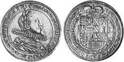 1 Thaler Elsass Silber Ferdinand II. (Tirol) (1529 – 1595)