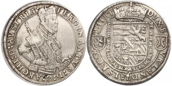 1 Thaler Elsass Silber Ferdinand II. (Tirol) (1529 – 1595)