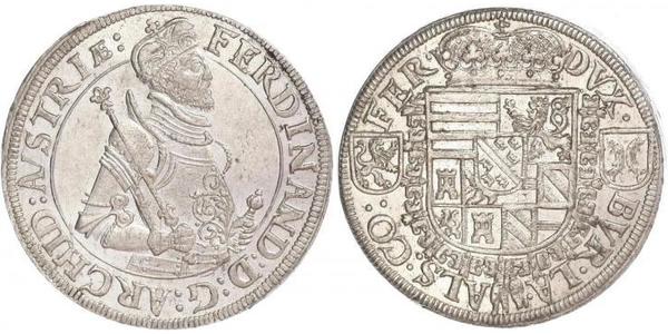 1 Thaler Elsass Silber Ferdinand II. (Tirol) (1529 – 1595)