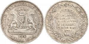 1 Thaler Freie Hansestadt Bremen Silber 