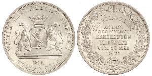 1 Thaler Freie Hansestadt Bremen Silber 