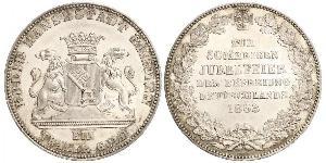 1 Thaler Freie Hansestadt Bremen Silber 