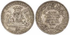 1 Thaler Freie Hansestadt Bremen Silber 