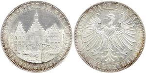 1 Thaler Freie Stadt Frankfurt Silber 