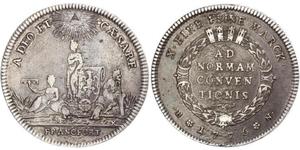 1 Thaler Freie Stadt Frankfurt Silber 