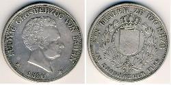 1 Thaler Grand Duchy of Baden (1806-1918) Silber 