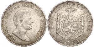 1 Thaler Großherzogtum Hessen (1806 - 1918) Silber Ludwig I. (Hessen-Darmstadt)