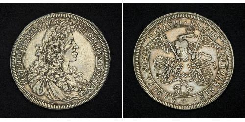 1 Thaler Habsburgermonarchie (1526-1804) Silber Leopold I. (HRR)(1640-1705)