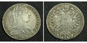 1 Thaler Habsburgermonarchie (1526-1804) / Österreich Silber Maria Theresa of Austria (1717 - 1780)