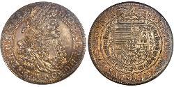 1 Thaler Heiliges Römisches Reich (962-1806) Silber Leopold I. (HRR)(1640-1705)